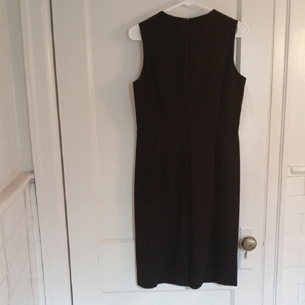 Calvin Klein Classic Black Midi Dress - Picture 8 of 12